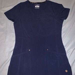 HeartSoul navy scrub top